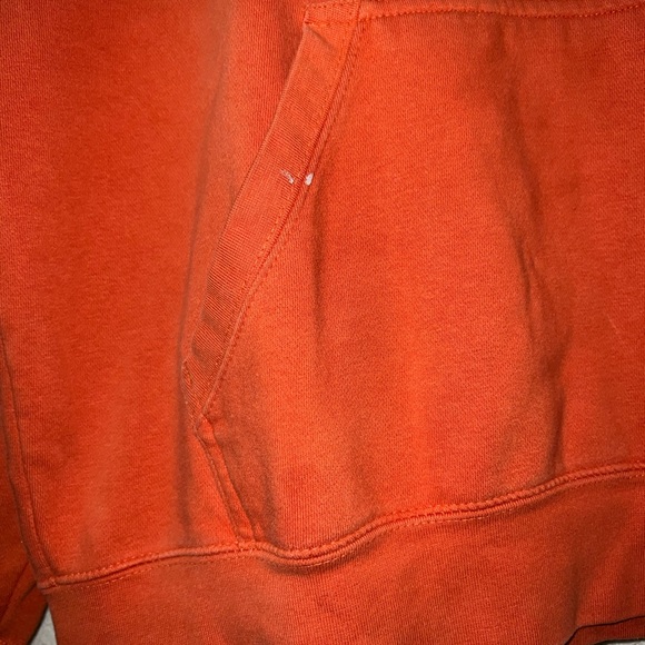 Vintage Pikes Peak Distressed Hoodie Orange Pullover Gear For Sports Sz Medium - Picture 6 of 8